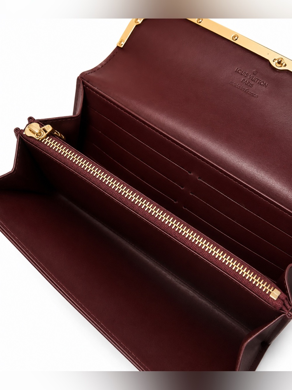 Louis Vuitton Rossmore Amarante Vernis Monogram Wallet - Picture 8 of 10